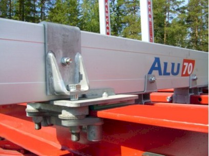 Uchycení oplenu ALUCAR posuvné, kompletní ALU 75